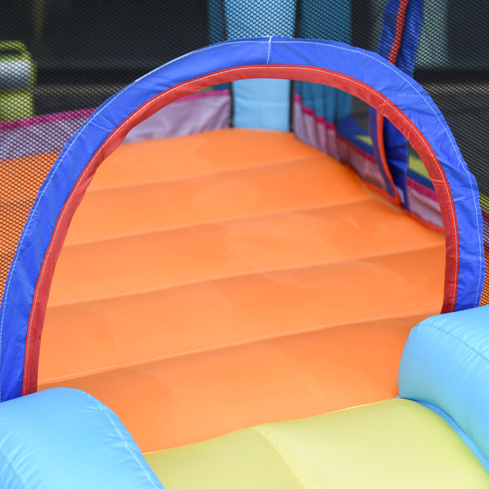 Outsunny Kids Slide Bouncy Castle Image 3