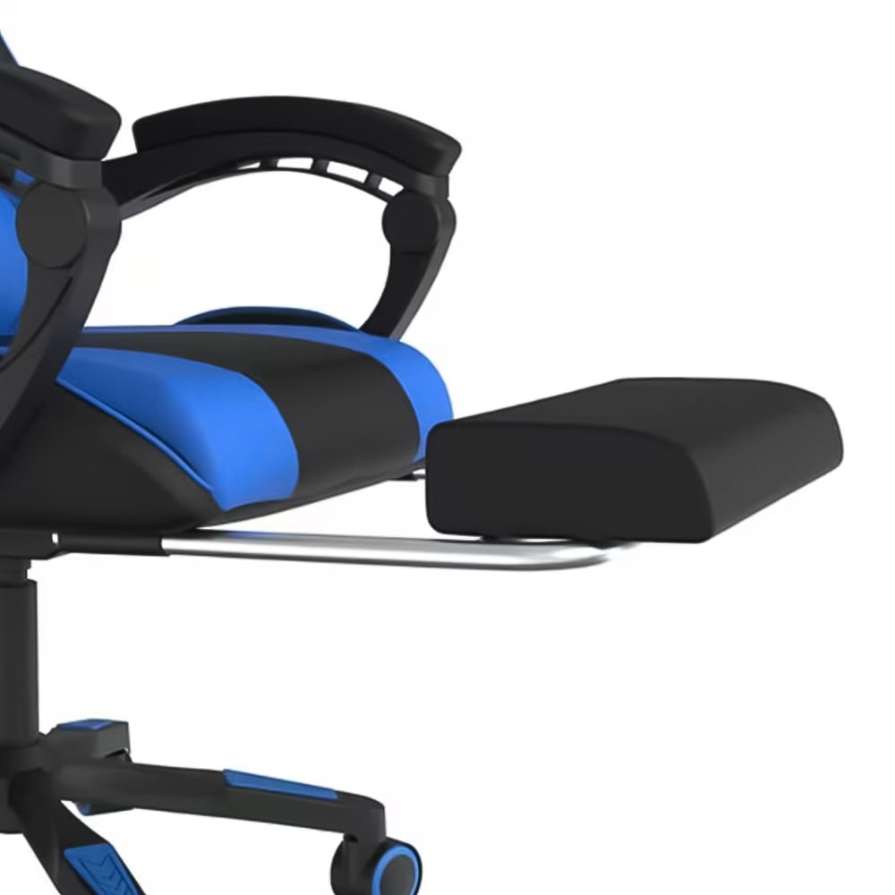 Alivio Blue Ergonomic Massage Gaming Chair Image 3