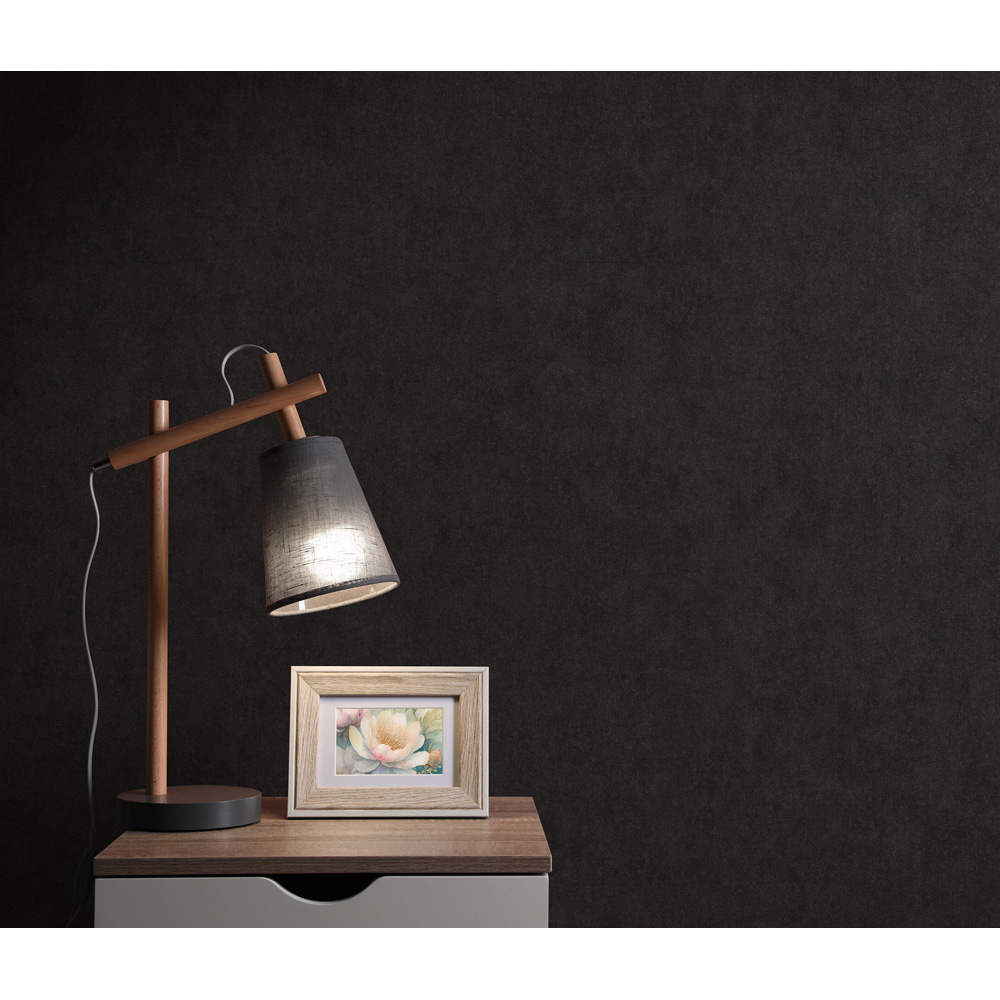 Erismann Elysium Dynamic Flower Anthracite Wallpaper Image 3