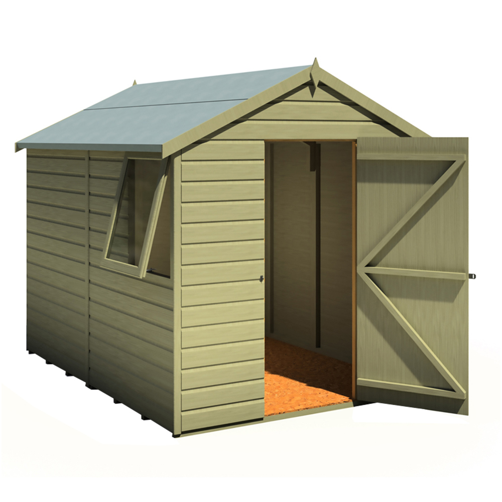 Shire Durham 8 x 6ft Pressure Treated Tongue and Groove Shed Image 3