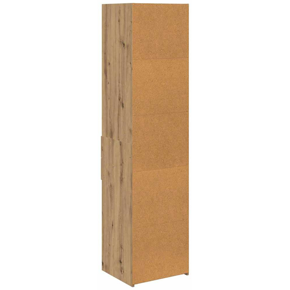 vidaXL 2 Drawer 5 Shelf Artisan Oak Highboard Image 7