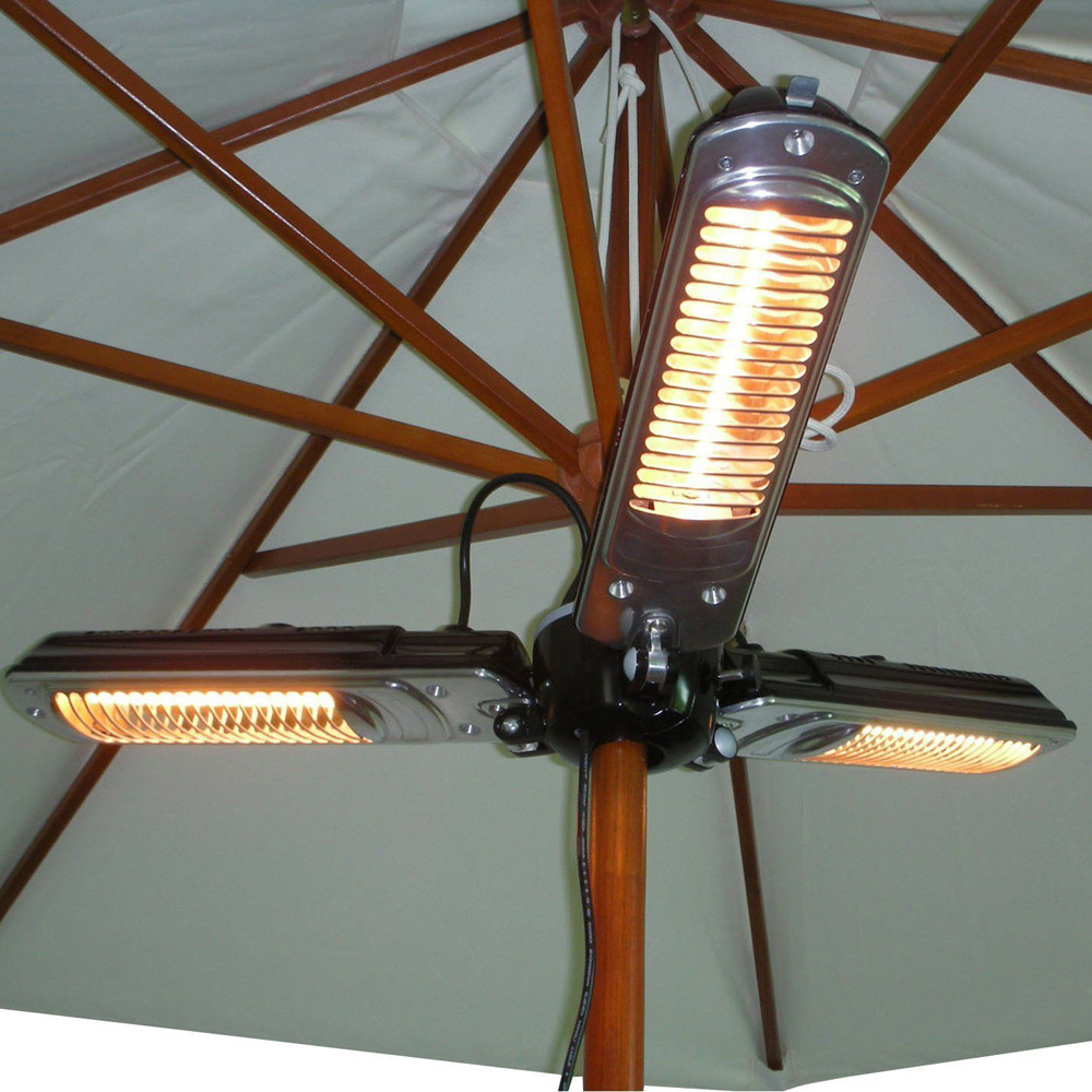 Outsunny On-Parasol Hanging Patio Heater with 3 Heat Settings Image 3