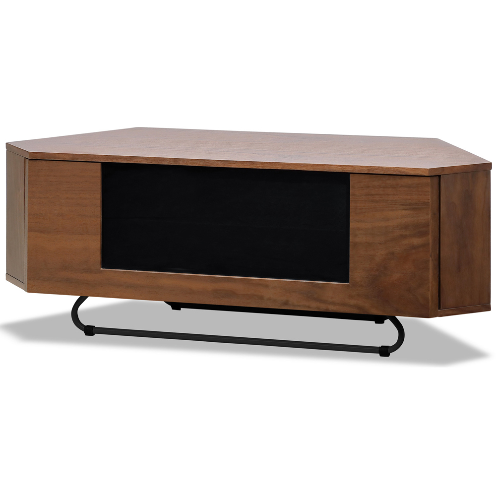 Centurion Supports Hampshire Single Door 4 Shelf Walnut TV Cabinet Image 7