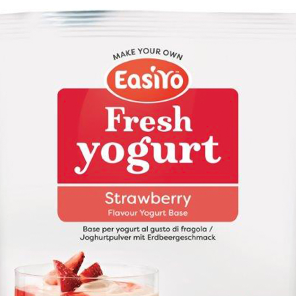 EasiYo Strawberry Flavour Yoghurt Base 230g Image 2