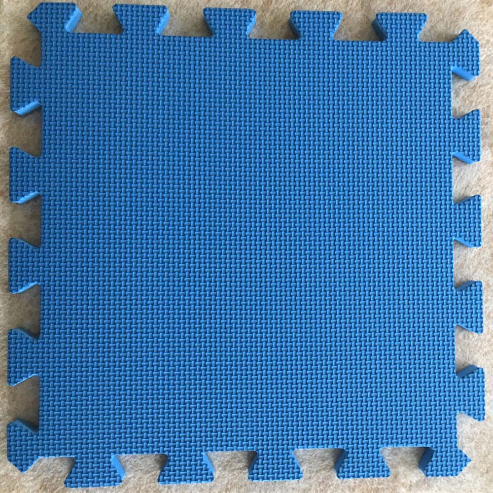 Swift Foundation Warm Floor Blue Interlocking Floor Tile for Playhouse 5 x 10ft Image 4