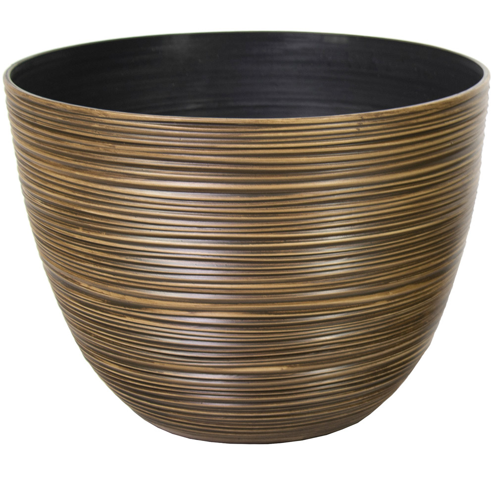 Beige Ring Plant Pot - 19cm Image