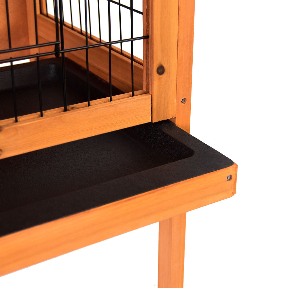 Pet Vida Single Wooden Pet Hutch Image 9