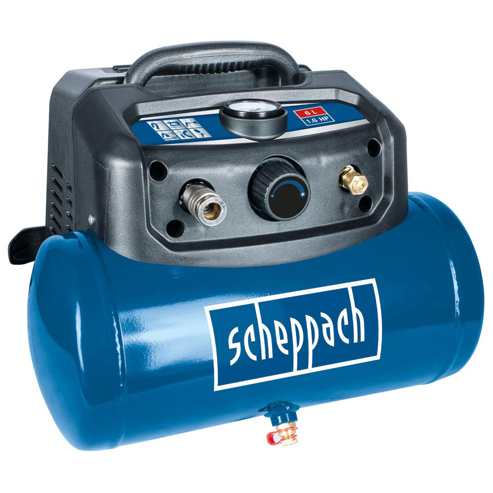Scheppach 6L Portable Air Compressor Image 3