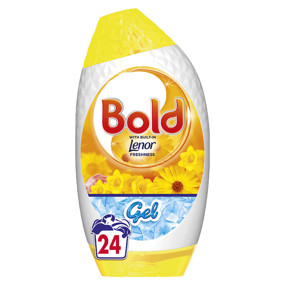 Bold 2 in 1 Summer Breeze Washing Liquid Gel 24 Washes 840ml Image 1