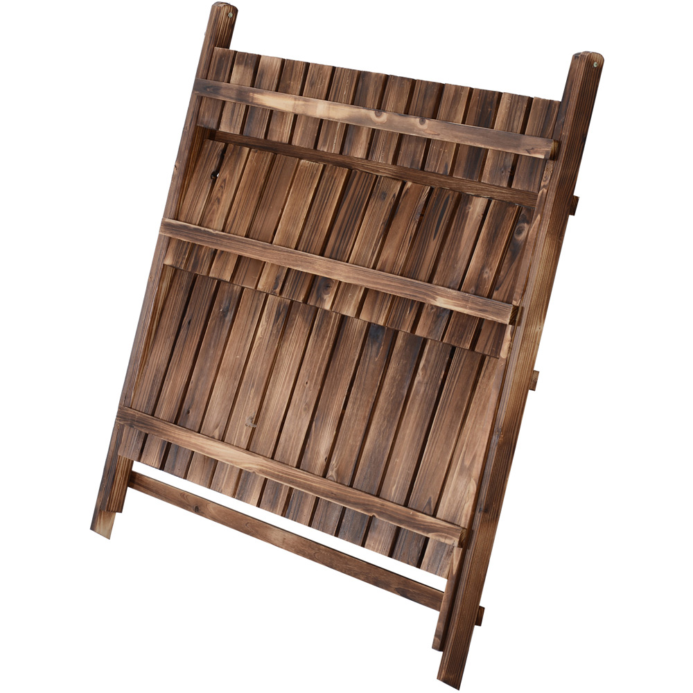 Outsunny Flower Stand Wood Image 4