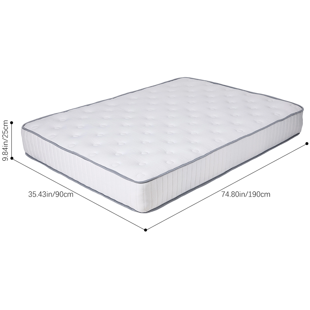 Living and Home Single 7 Zone Pocket Spring Mattress Image 8
