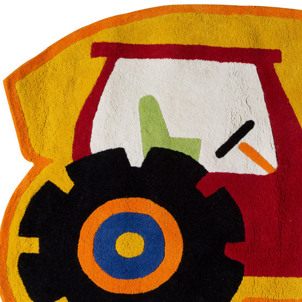 Premier Housewares Kids Tractor Rug Image 4