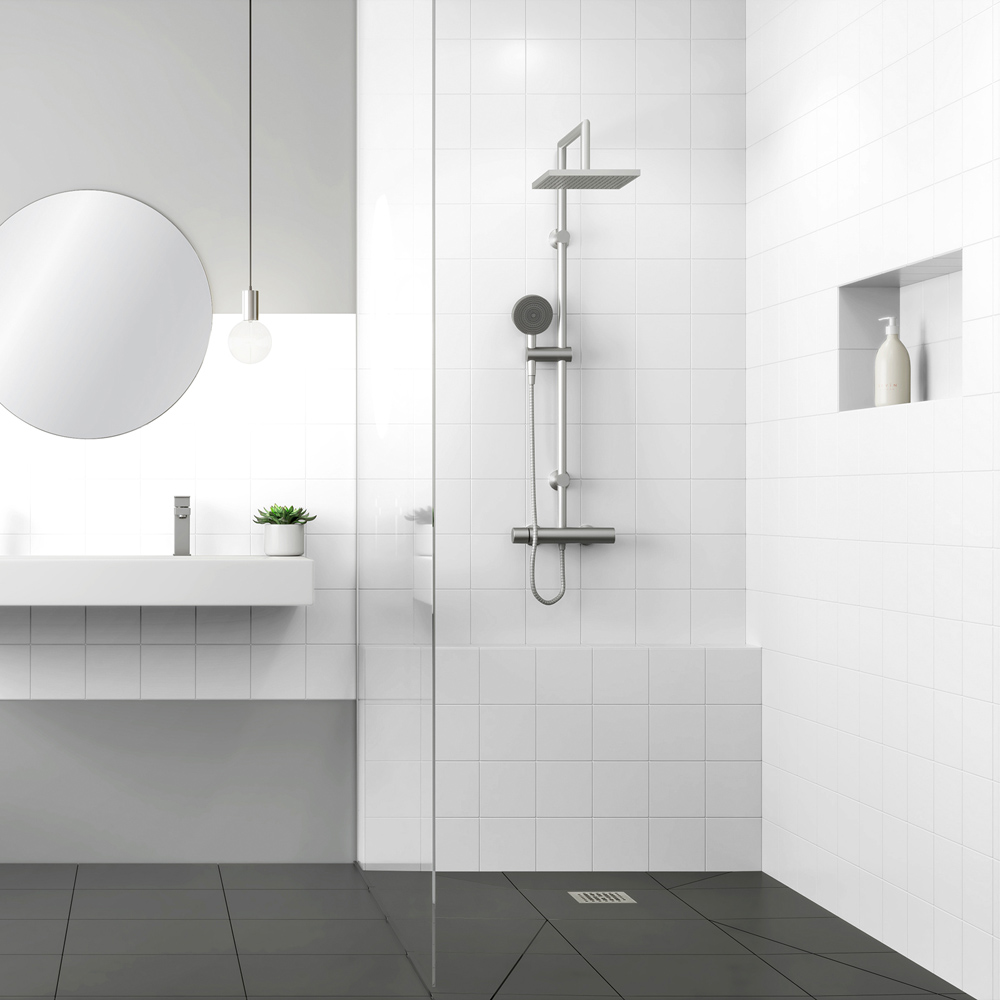 Maison Deco Refresh Bathroom Cool White Satin Paint 2L Image 4