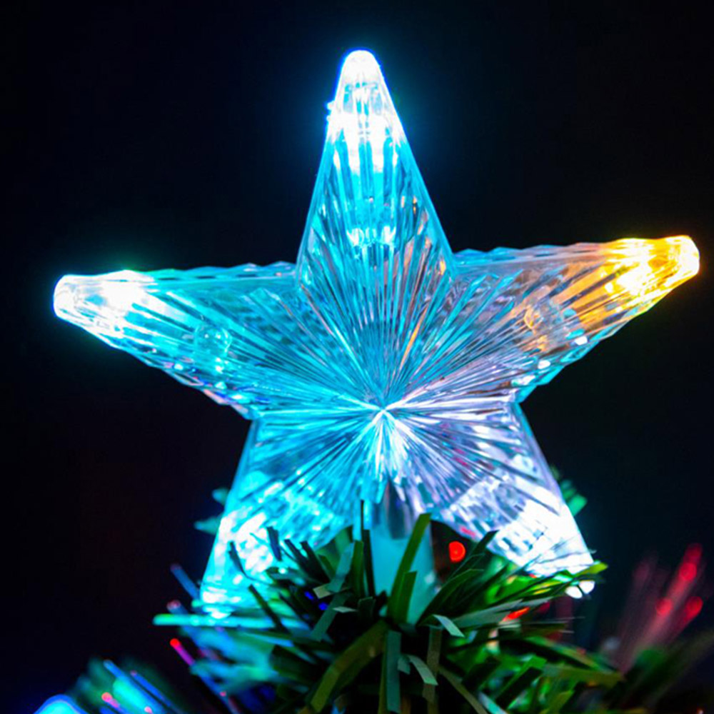 Shatchi Diamonds Pre-Lit Fibre Optic Artificial Christmas Tree 2ft Image 4