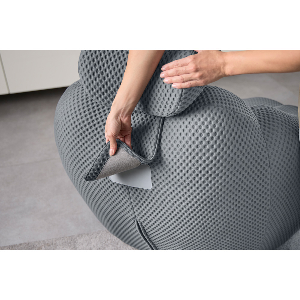 Medisana RS 150 Bubble Dark Grey Portable Massage Sofa Chair Image 3