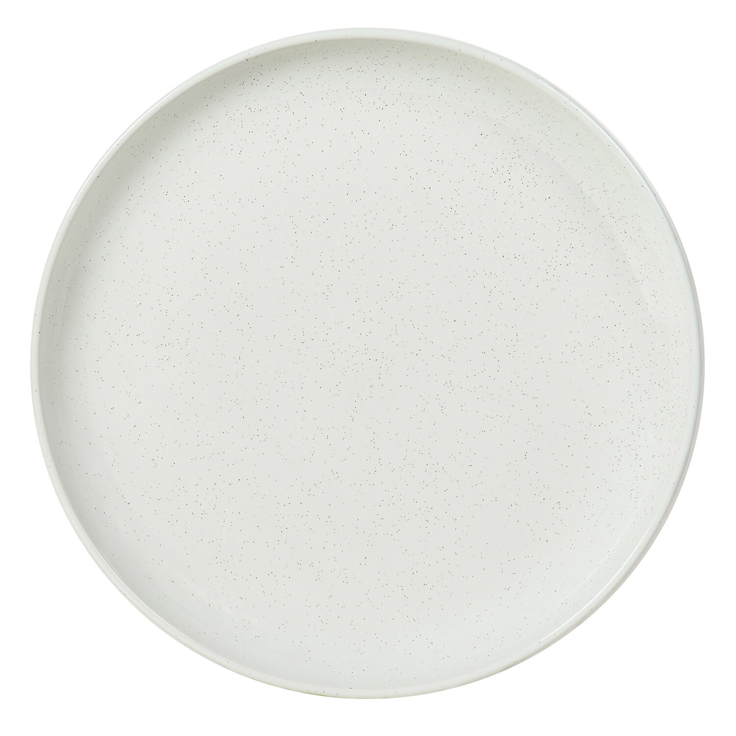 Easy Living Speckled Plate - White Image 1