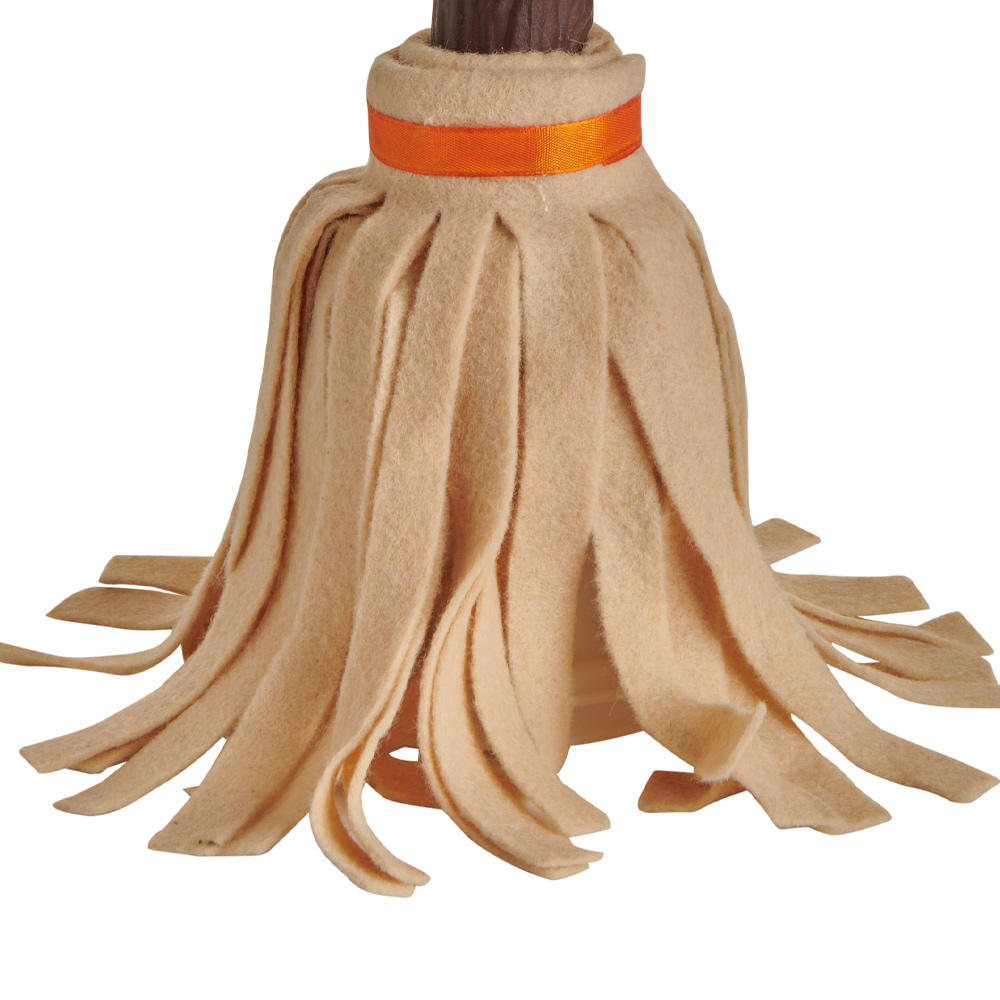 Wilko Animated Witch Broom Image 3