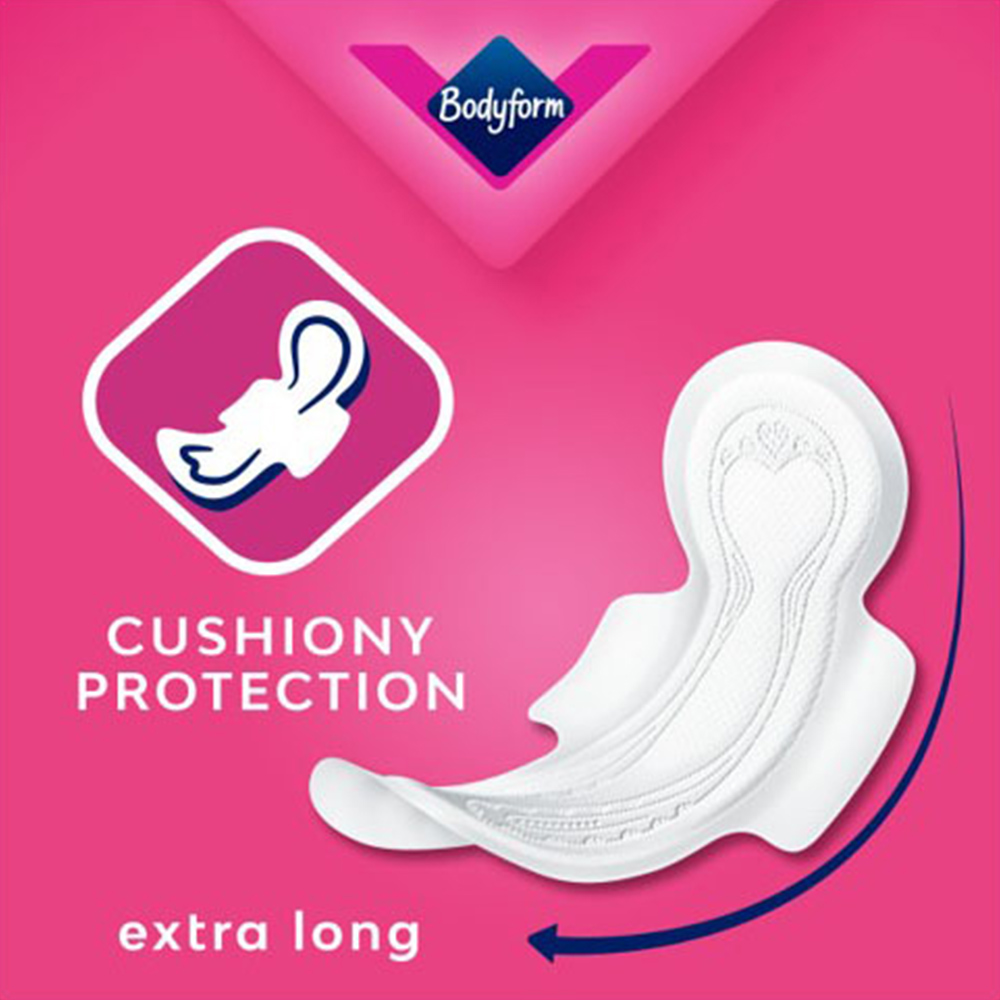 Bodyform Maxi Normal Sanitary Towels 16 Pack Image 2