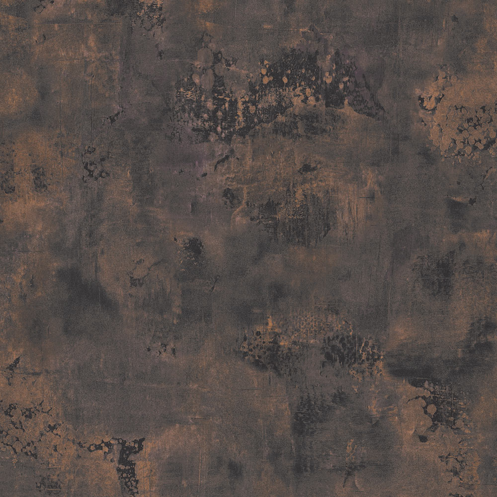 Grandeco Galvanised Metallic Textured Plaster Plum Wallpaper Image 1