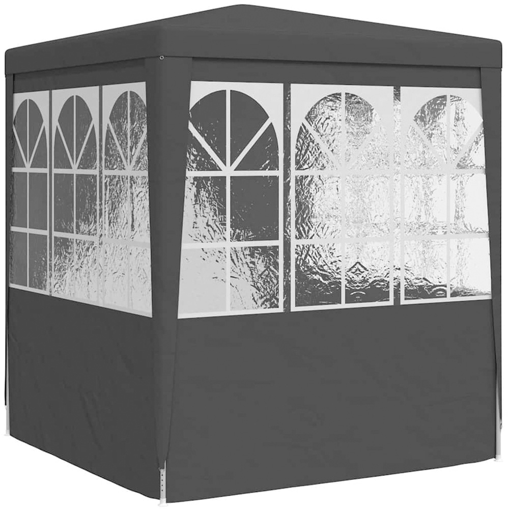 vidaXL 2.5 x 2.5m Anthracite Waterproof Party Tent Image 6