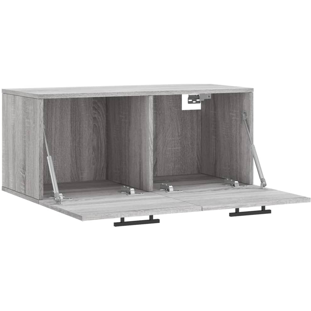 vidaXL 2 Door Grey Sonoma Oak Wall Cabinet Image 6