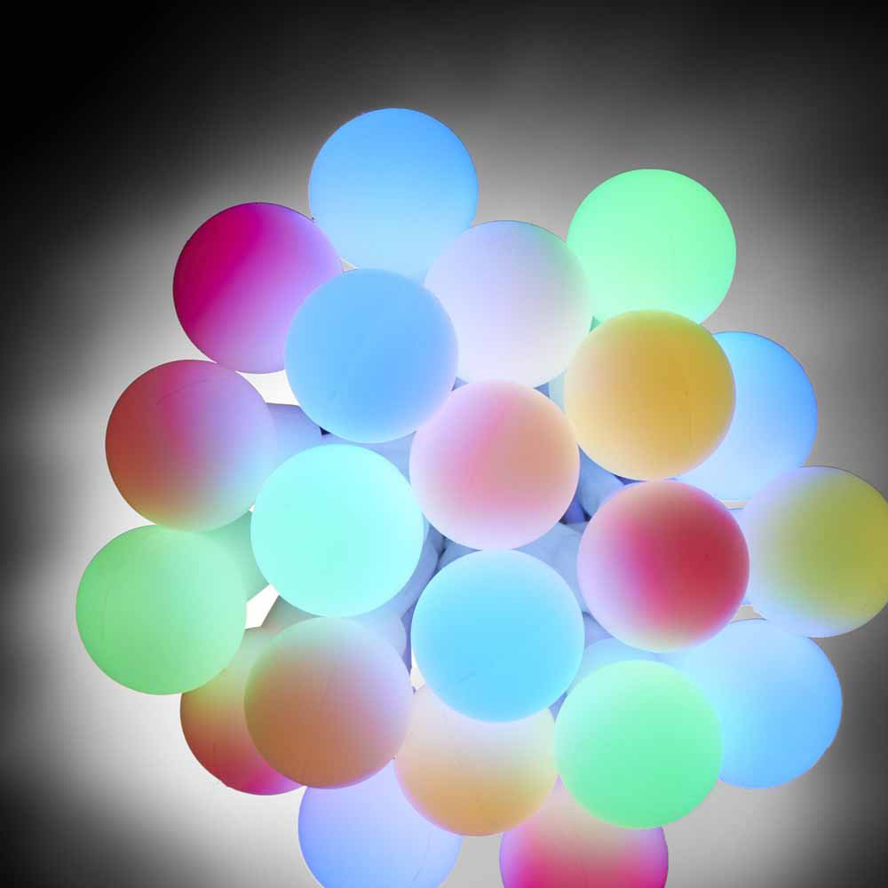 Wilko 100 Colour Changing Mini Ball Lights Image 1