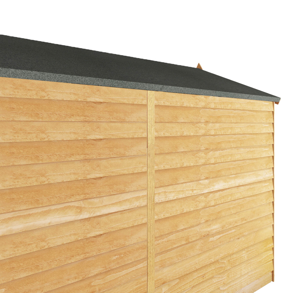 Mercia 8 x 6ft Overlap Apex Shed Image 4