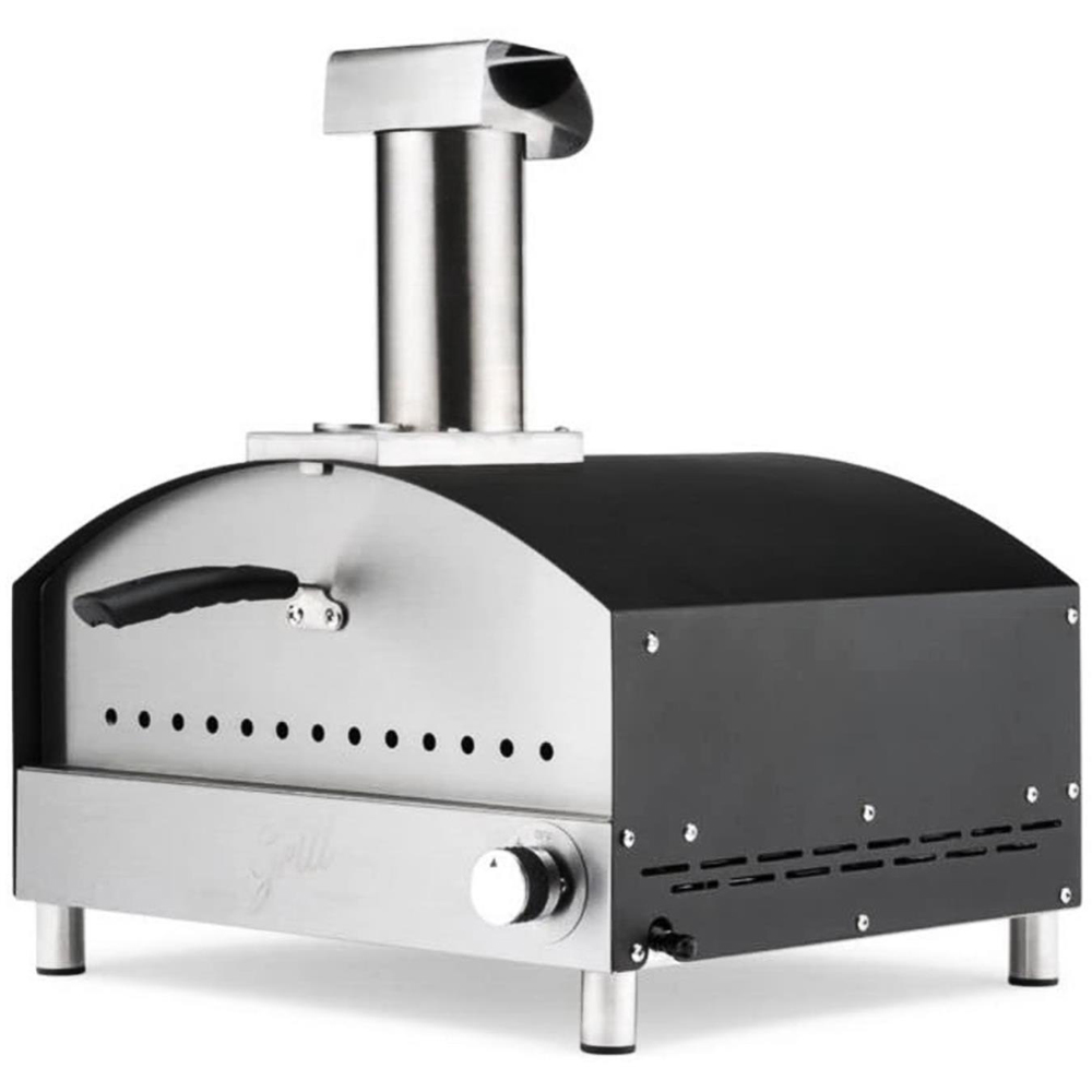 Haven Black and Silver Gas Powered 13 inch Pizza Oven Image 2