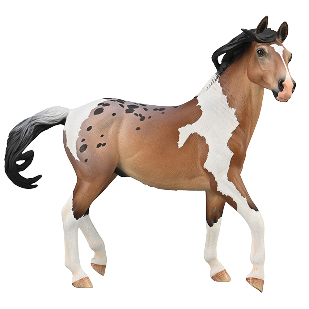 CollectA Mustang Stallion Bay Pintoloosa Multicolour Image