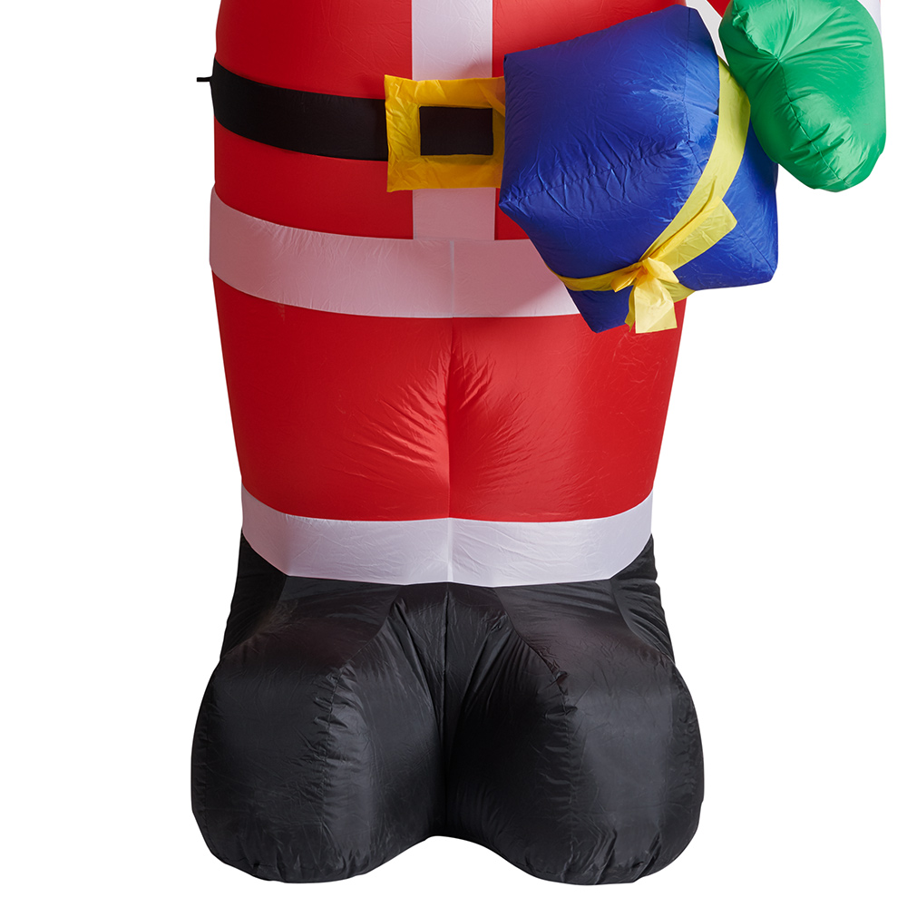 Festive 10ft Inflatable Santa Image 2
