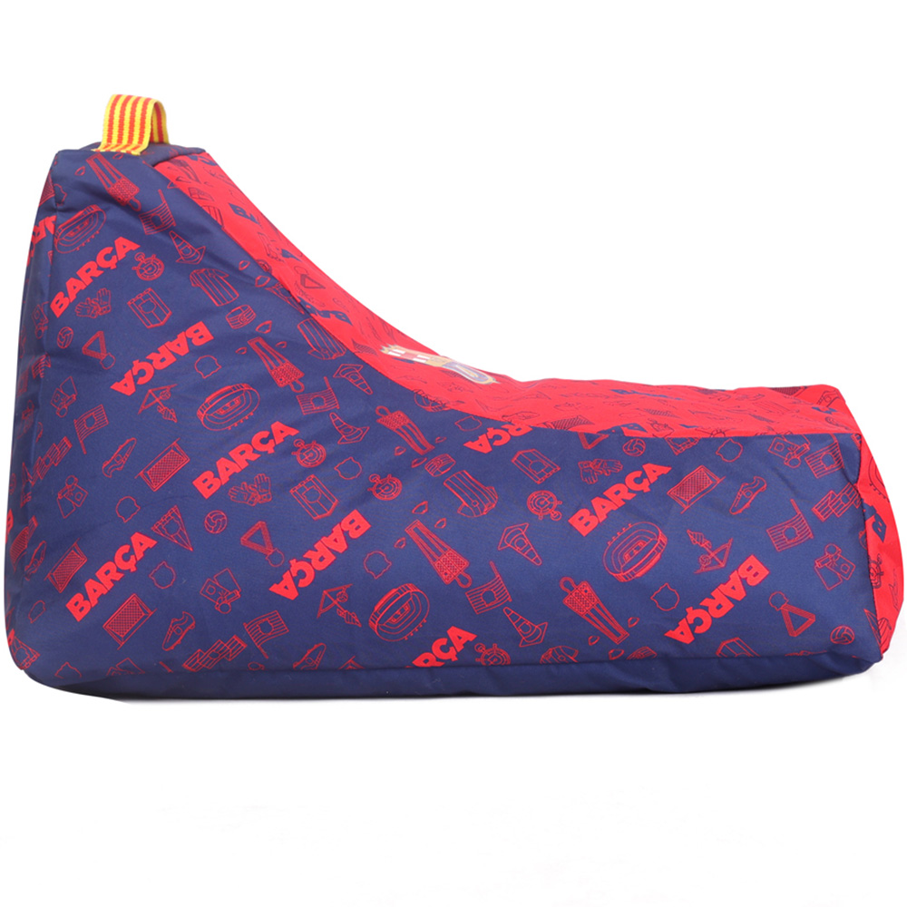 Kaikoo Barcelona Blue and Red Print Kids Tripod Chair Image 4