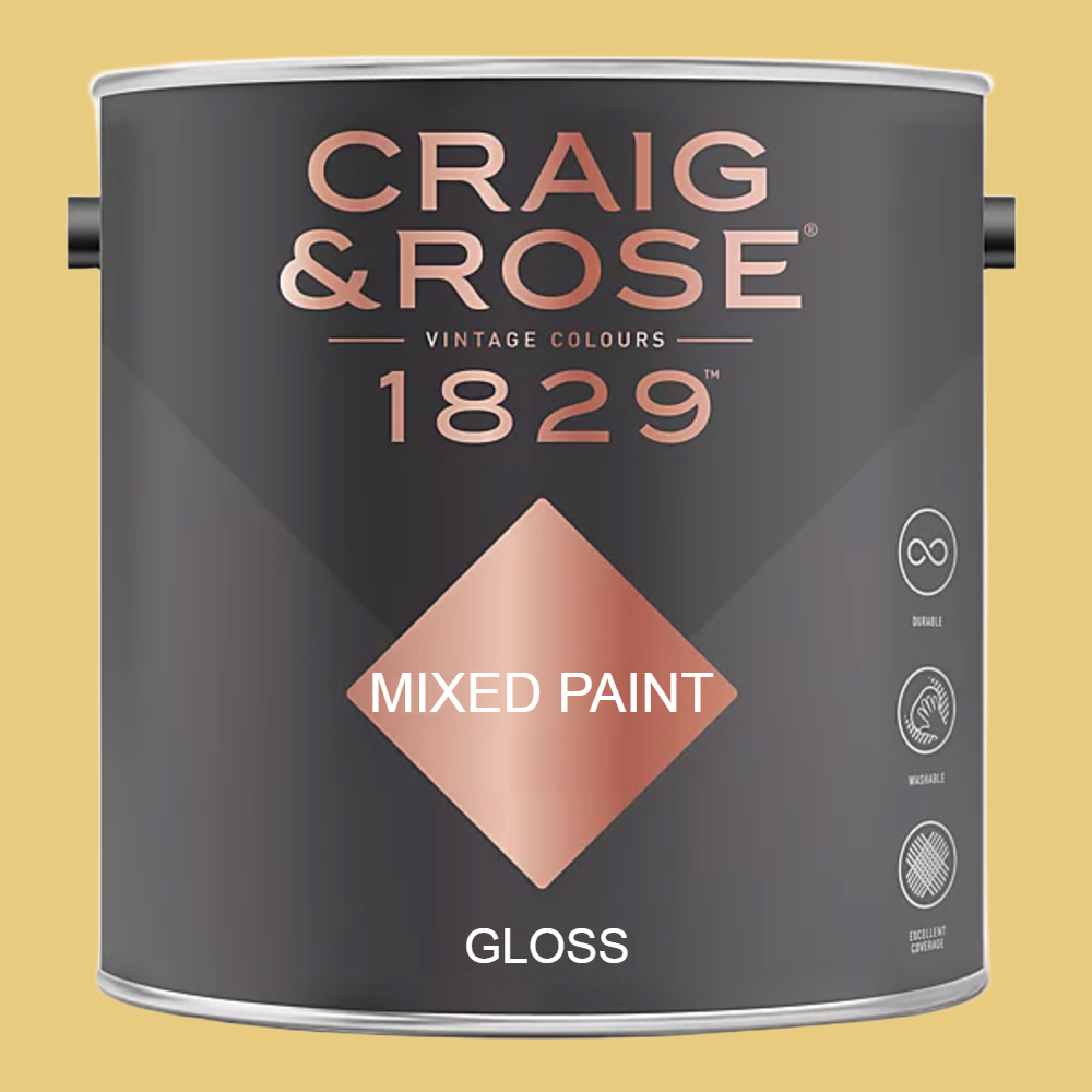 Craig & Rose 1829 Vintage Walls Wood and Metal Gloriana Gloss Mixed Paint 2.5L Image 2