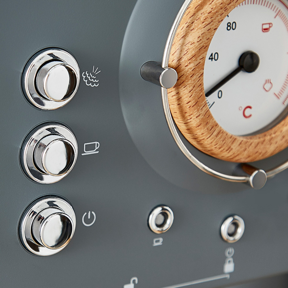Swan SK22110GRYN Nordic Grey 1.2L Espresso Coffee Machine Image 5