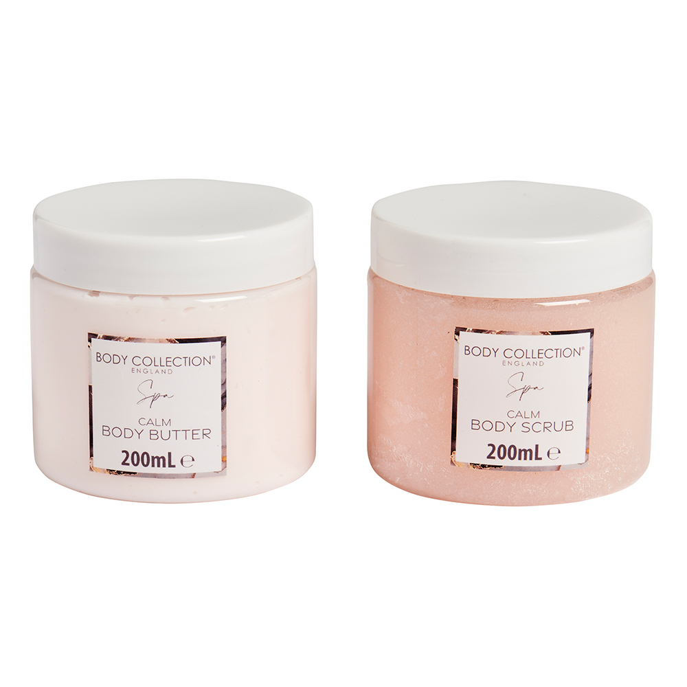 Body Collection Body Scrub and Body Butter Duo 2 x 200ml Image 2