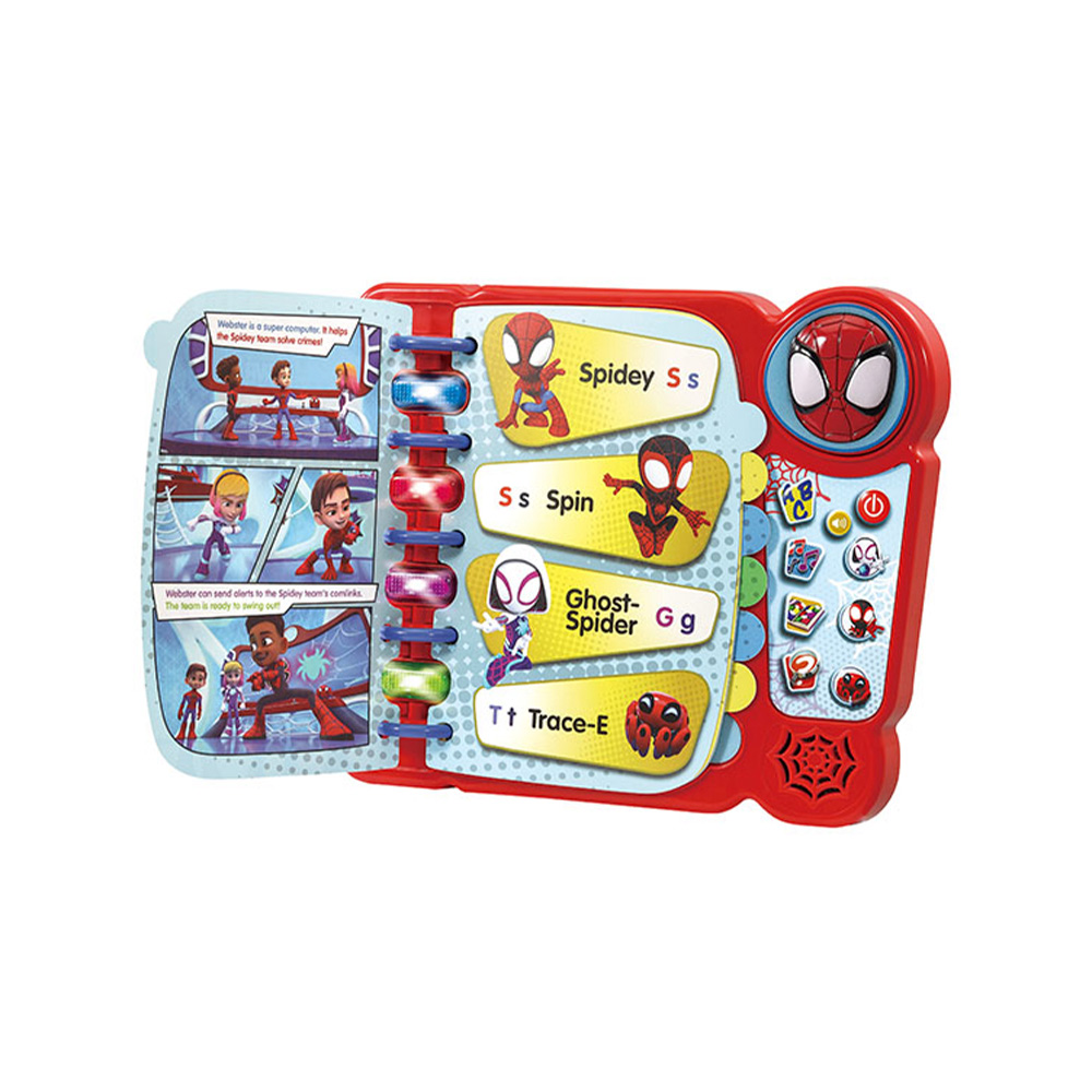 Vtech Spidey and Friends Learning Comic Book Image 2