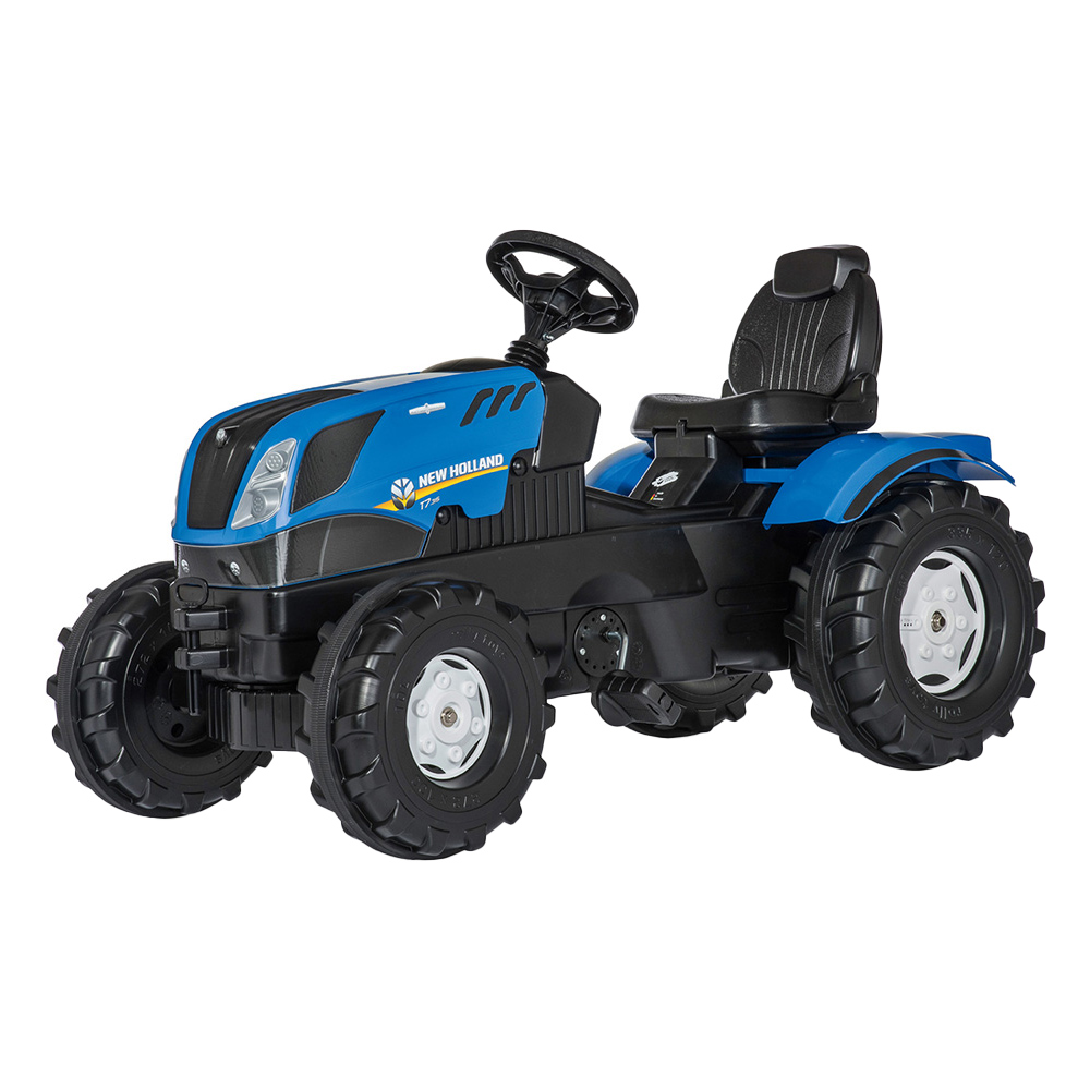 Robbie Toys New Holland T7 Blue and Black Tractor Image 1