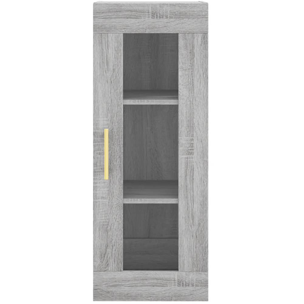 vidaXL 2 Door Grey Sonoma Highboard Image 6