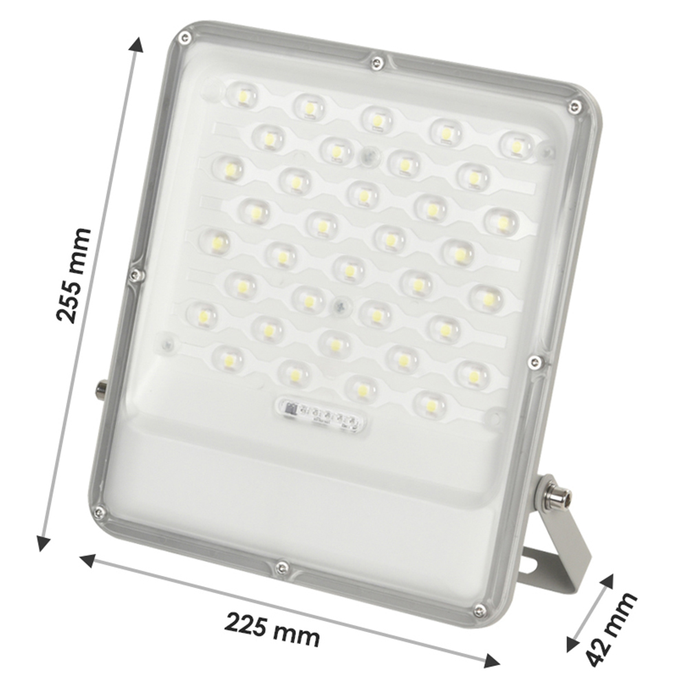 Ener-J 100W LED Floodlight with Solar Panel and Remote Image 6