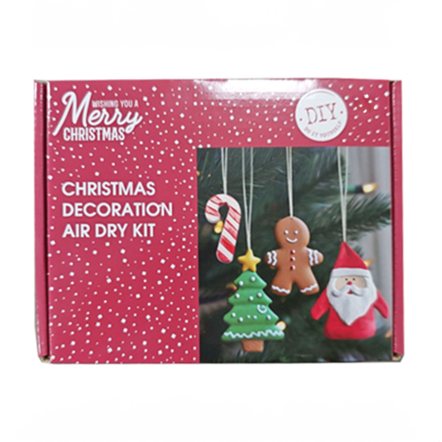 Christmas Decoration Air Dry Kit - Multicolour Image 1