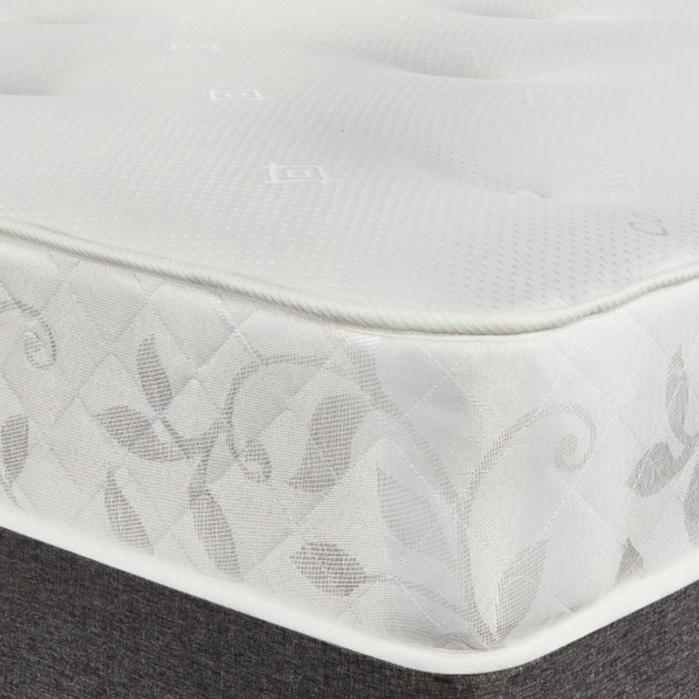 Indoor Living Leafy Westminster King Size Tufted Memory Top Open Coil Spring Mattress Image 5