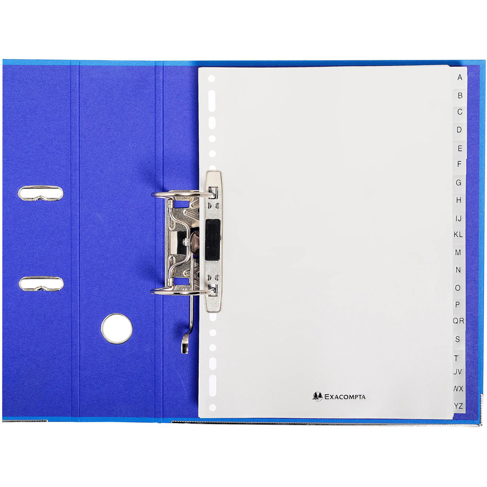 Exacompta A4 Light Blue Recycled Lever Arch File 10 Pack Image 5