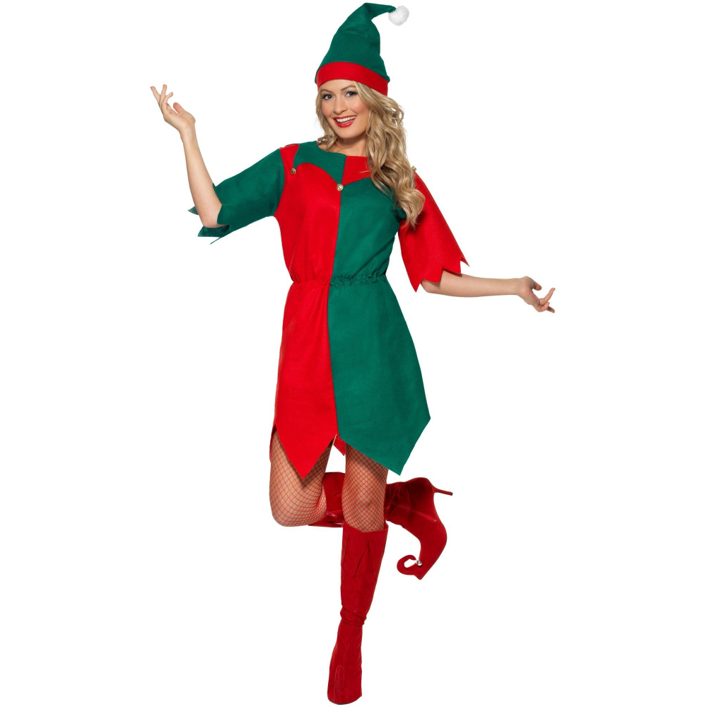 Rubies Ladies Elf Christmas Costume Plus X1 Image 3