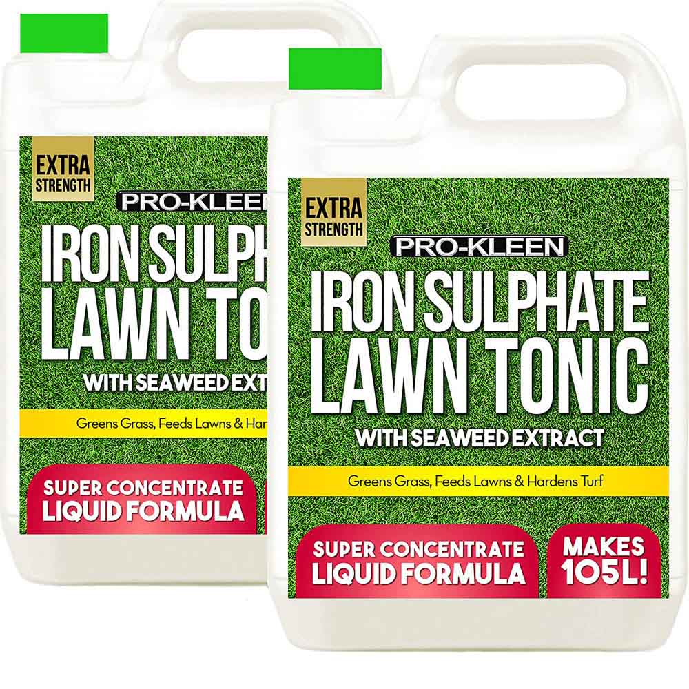 Pro-Kleen Iron Sulphate and Lawn Tonic 10L 2 x 5Litres Image 1
