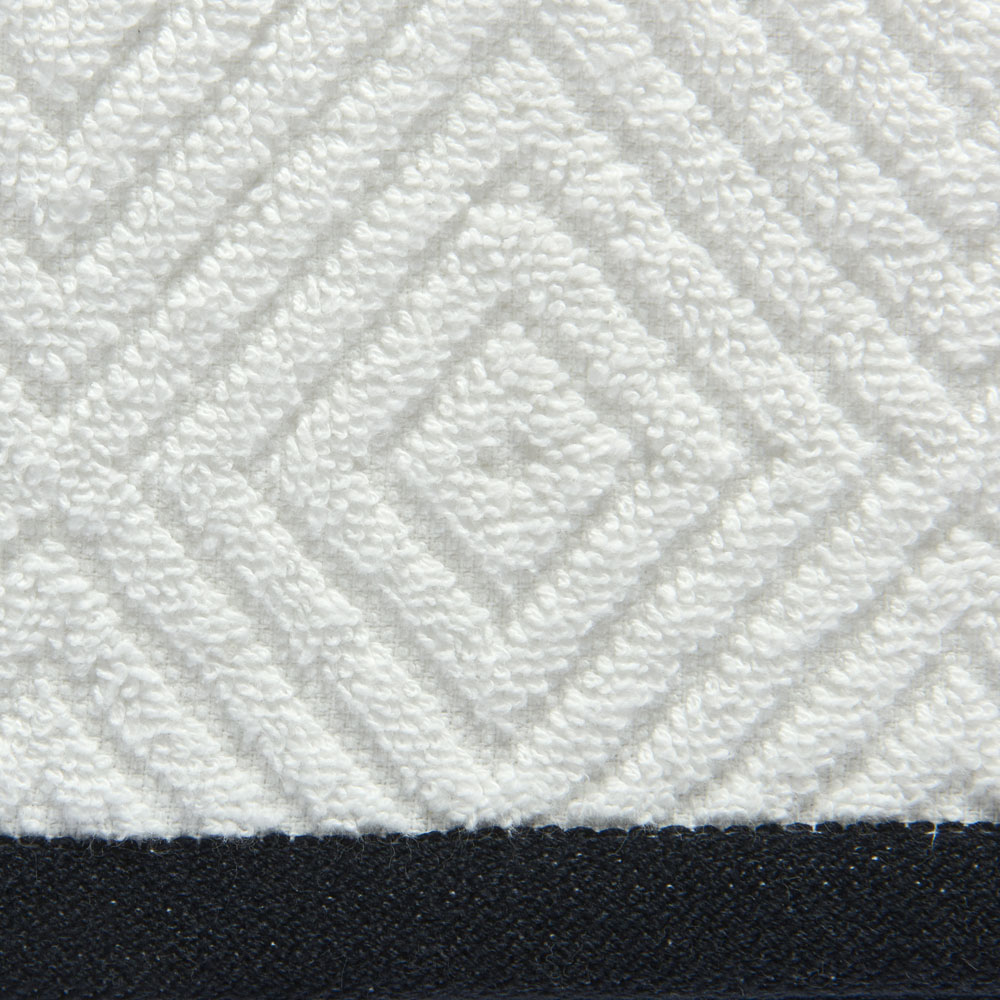 Wilko Textured Jacquard Hand Towel Image 3