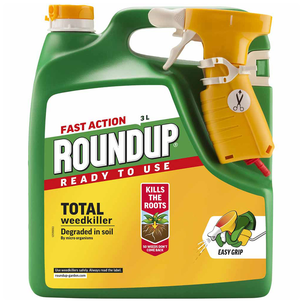 Roundup Ready To Use Total Weedkiller 3L Image 1