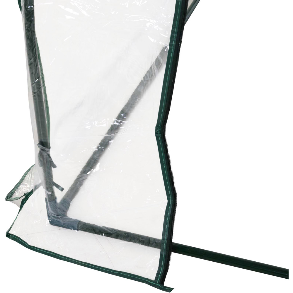 Outsunny Clear PVC Steel 3.3 x 8.2ft Greenhouse Image 3