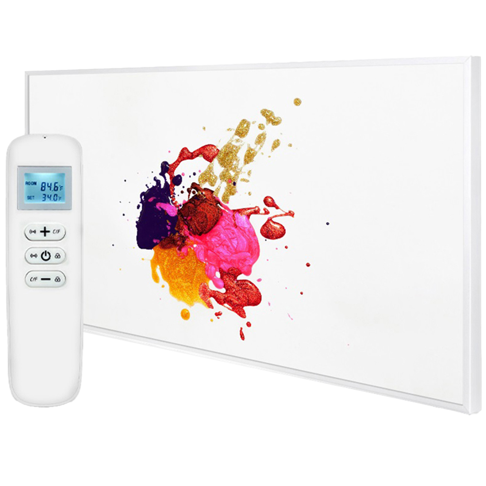 Mirrorstone Nexus 580W Flying Paint Wi-Fi Infrared Heating Panel 595 x 995mm Image 1