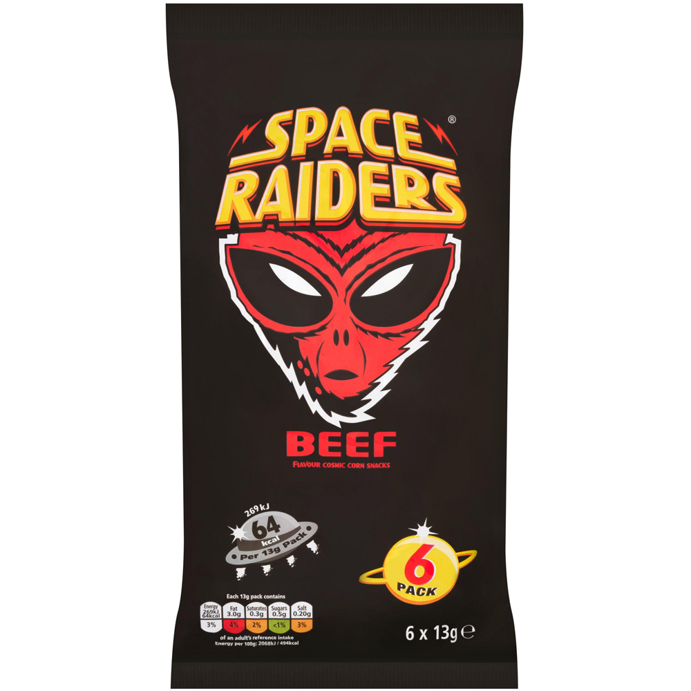 Space Raiders Beef 6 Pack Image