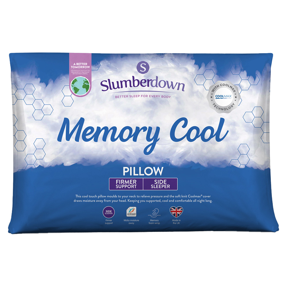 Slumberdown Cool Touch Memory Foam Pillow Image 2