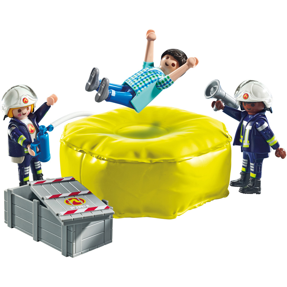 Playmobil Firefighter with Air Pillow Playset 13 Piece Image 3